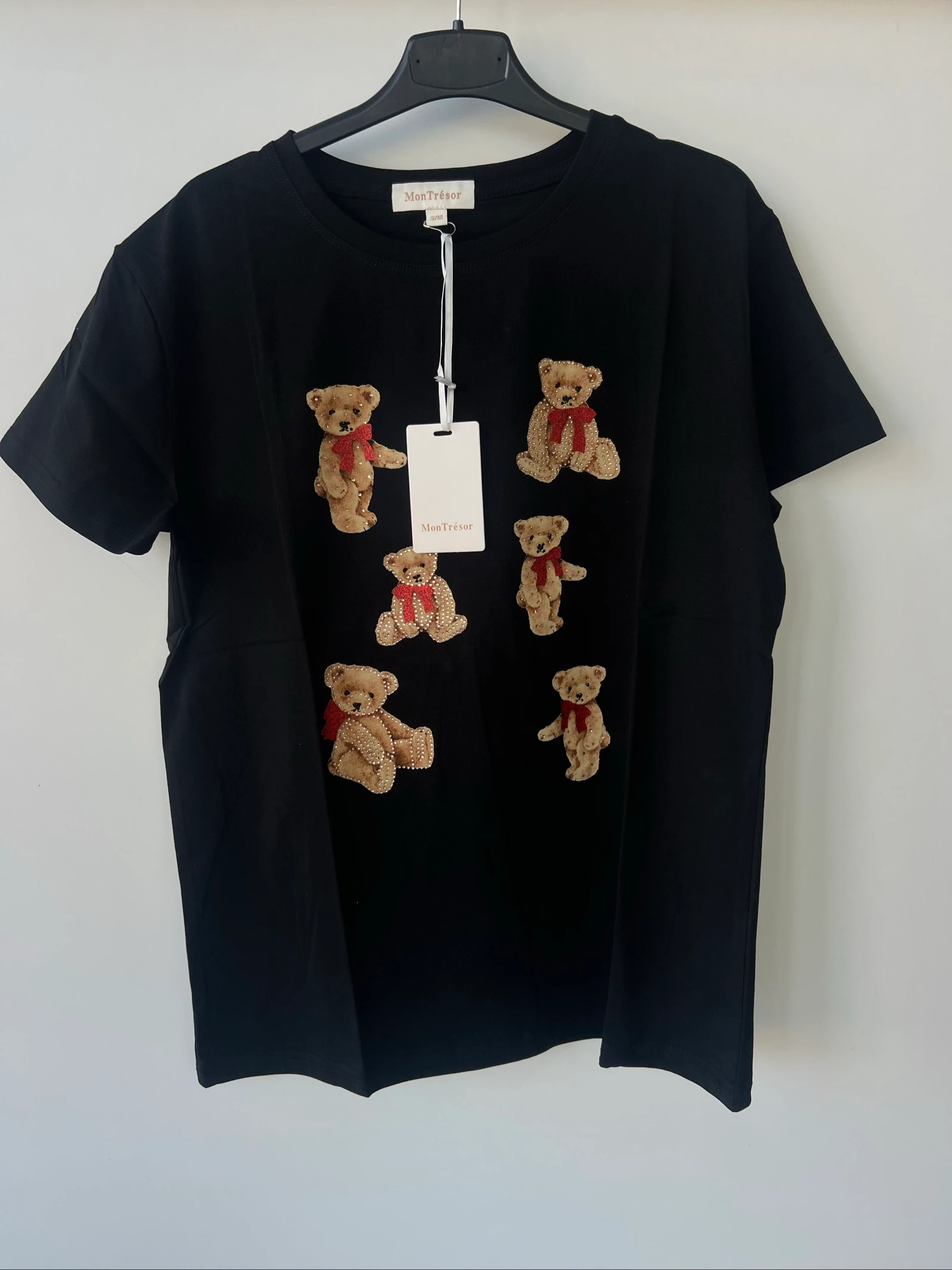 🧸 T-shirt Ursinhos | Tamanho P/M 🧸🖤